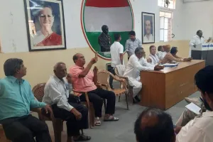 शिक्षा व्यवस्था की बदहाली के खिलाफ गांव-ढांणी तक सच्चाई पहुंचाएगी कांग्रेस, भदौरिया ने कहा- बैठक में कई महत्वपूर्ण विषयों पर चर्चा 