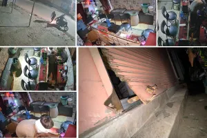 जयपुर में ज्वेलरी शॉप में बड़ी चोरी: नकाबपोश बदमाशों ने शटर तोड़कर लाखों के गहने उड़ाए, CCTV में वारदात कैद