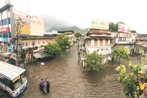 अजमेर- कोटा- उदयपुर संभाग में मेघ मेहरबान : अजमेर में रुक-रुककर बारिश का दौर, 4 इंच से ज्यादा पानी बरसा