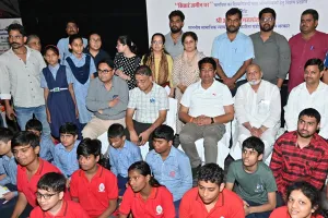 ‘सितारे जमीन पर’ फिल्म की विशेष स्क्रीनिंग, दिव्यांगजनों के साथ अविनाश गहलोत ने देखी फिल्म