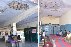 सिर पर मंडरा रहा हादसे का खतरा 