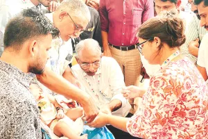 एसएमएस में पैरों की जन्मजात विकृति क्लबफुट बिना ऑपरेशन सही करने की तकनीक पर वर्कशॉप