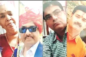 खड़े ट्रक में घुसी ट्रेवलर : एक ही परिवार के 4 लोगों की मौत, सगाई और गोद भराई की रस्म के बाद इंदौर से करौली लौट रहा था परिवार 