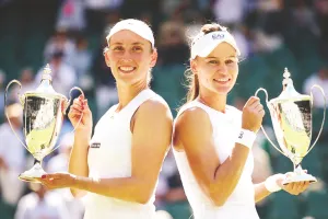 कुदेरमेटोवा-मेर्टेंस की जोड़ी ने जीता महिला युगल का खिताब, जूनियर में बुल्गारिया के इवानोव बने चैंपियन 