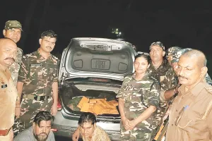 भारत में तस्करी की कोशिश : नेपाल बॉर्डर से 10 करोड़ की 22 किलो चरस बरामद