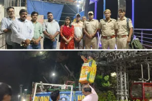 खोले के हनुमान जी रोपवे पर गैर वानिकी गतिविधियों के चलते कार्यवाही