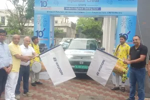 जयपुर में गूँजी 'क्रेटा ईवी रैली 2025' की गड़गड़ाहट:  नवाचार और उत्साह का शानदार प्रदर्शन