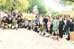 रोटरी क्लब जयपुर साउथ के सदस्यों ने किया झालाना लेपर्ड रिजर्व का भ्रमण, इंटरप्रिटेशन सेंटर में वन्यजीवों की फोटोज को भी निहारा