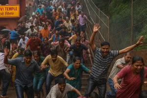 हरिद्वार के मनसा देवी मंदिर में मची भगदड़, 6 श्रद्धालुओं की मौत, 29 घायल