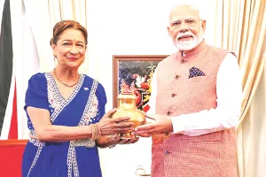 बिहार के भेलूपुर ने दुनिया को पहली भारतीय मूल की महिला प्रधानमंत्री दी, पीएम मोदी ने की मुलाकात