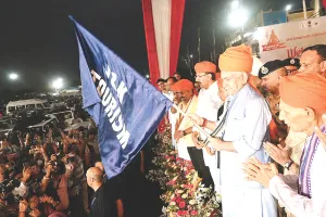 हर-हर महादेव के जयघोष के साथ अमरनाथ यात्रा का पहला जत्था रवाना : उप राज्यपाल मनोज सिन्हा ने दिखाई हरी झंडी 