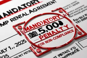 लागू हुआ नया संपत्ति नियम, रेंटल एग्रीमेंट में डिजिटल स्टाम्प के बिना लगेगा 5,000 रुपए का जुर्माना