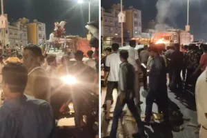 ट्रक की चपेट में आने से 3 किशोर गंभीर घायल, एक की मौत 