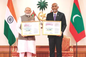 पीएम ने की राष्ट्रपति मुइज्जू के साथ द्विपक्षीय वार्ता, कहा- मालदीव को 5 हजार करोड़ का ऋण देगा भारत