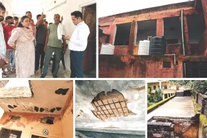 राजधानी जयपुर में ही स्कूलों के हालात इतने खतरनाक, दूरदराज का तो अंदाजा आप लगा ही लें...  