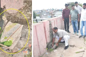 गड्ढ़ा बनकर काल खड़ा, स्कूली बच्चों मॉर्निंग वॉकर्स व पदयात्रियों पर संकट