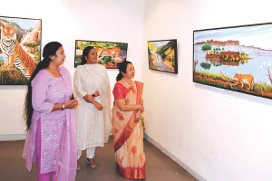 जेकेके में तीन दिवसीय धरोहर प्रदर्शनी सम्पन्न : कला प्रेमियों ने देखी विरासत, वन्य जीवन और प्रकृति की अनूठी झलक