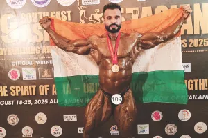 57वीं मिस्टर एशिया बॉडी बिल्डिंग प्रतियोगिता, जोधपुर के अरशान खान बने मिस्टर एशिया