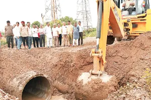 असर खबर का - मोहल्लेवासियों को जलभराव से मिली राहत 