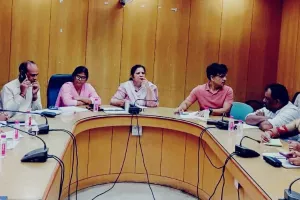 राज्य स्तरीय शिक्षक सम्मान समारोह की तैयारियों को लेकर बैठक आयोजित