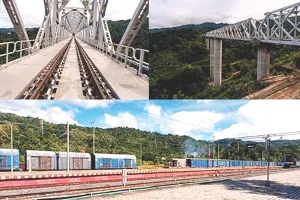 भारतीय रेलवे के मानचित्र पर मिजोरम : बैराबी-सैरांग रेल लाइन का सफल समापन 