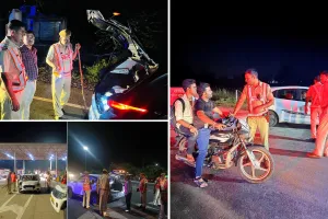 जयपुर रेंज में ‘ए’ श्रेणी की नाकाबंदी : थानाधिकारियों की मौजूदगी में कार्रवाई, हथियार व अवैध शराब बरामद