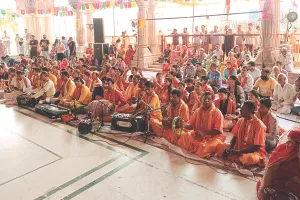 राधाष्टमी आज : गोविंद देवजी मंदिर में 121 किलो पंचामृत से होगा जन्माभिषेक, धूप झांकी में छप्पन भोग की झांकी सजाई 