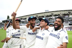 ओवल में टीम इंडिया की रोमांचक जीत : टेस्ट सीरीज 2-2 से बराबर, सिराज ने इंग्लैंड के जबड़े से छीनी जीत