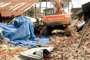 जेडीए की कार्रवाई : नेवटा बांध के भराव क्षेत्र से हटाए अतिक्रमण, मशीन व मजदूरों की सहायता से किए ध्वस्त 