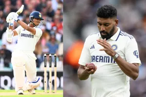 विकेटों के पतझड़ के बीच इंग्लैंड को पारी में 23 रनों की बढ़त, जायसवाल के नाबाद अर्द्धशतक से भारत के 2 विकेट पर 75 रन