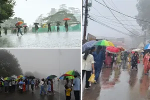 हिमाचल में तेज बारिश का दौर जारी : पानी के बहाव की चपेट में आए घर और रेस्टोरेंट, सड़कें भी क्षतिग्रस्त