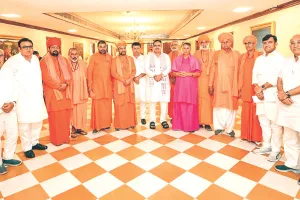 मुख्यमंत्री से मिला विश्नोई समाज का प्रतिनिधिमंडल : हरियालो राजस्थान के तहत प्रदेश में वृहद स्तर पर हो रहा पौधरोपण- मुख्यमंत्री