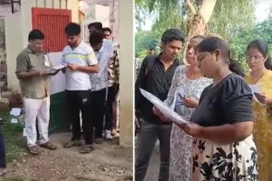 पटवारी भर्ती परीक्षा : समय से पहले पहुंचने की अपील, देर से आने वालों को नहीं मिली प्रवेश की अनुमति