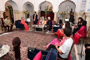 लैटिन अमेरिकी देशों के कंटेंट क्रिएटर्स ने उपमुख्यमंत्री से की मुलाकात,  भारत की समृद्ध विरासत से हो रहे है अवगत