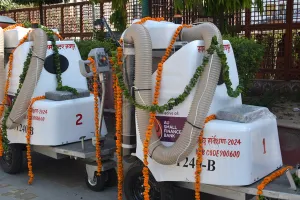 पर्यटन स्थलों पर अब गॉब्लर मशीनों से होगी सफाई : सड़कों से उठाया जा सकेगा कचरा, सफाई व्यवस्था होगी और अधिक सुदृढ़ 