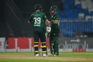 पाकिस्तान ने यूएई को 31 रनों से हराया : सैम अयूब और हसन नवाज ने खेली अर्ध्दशतकीय पारी,  टी-20 श्रृंखला में दूसरी जीत 