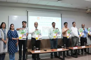 पूर्णिमा कॉलेज में आईसीआई टेकब्लूम 25 का पोस्टर व वेबसाइट लॉन्च