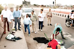 असर खबर का - रक्षा बंधन से पहले हो चम्बल पुलिया समेत क्षतिग्रस्त सड़कों की मरम्मत 