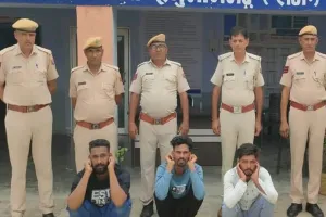 स्टेट क्राइम ब्रांच की सूचना पर फेफाना पुलिस की बड़ी कार्रवाई : 3 तस्कर गिरफ्तार, लाखों की अफीम और डोडा पोस्त जब्त
