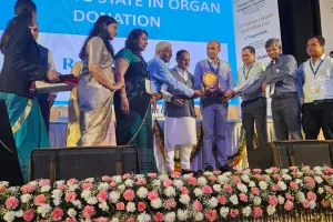 ऑर्गन ट्रांसप्लांट और अवेयरनेस बढ़ाने पर राजस्थान को दो राष्ट्रीय अवार्ड, चिकित्सा शिक्षा सचिव एवं विभाग की टीम ने दिल्ली में ग्रहण किए पुरस्कार