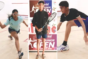 गोल्ड मेडल इंडियन जूनियर ओपन स्क्वैश, राजस्थान के 10 खिलाड़ी क्वार्टर फाइनल में 