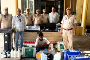 शातिर नकबजन गिरोह का सरगना गिरफ्तार :  नशे के लिए कॉलोनियों में करता था रैकी, चोरी का माल बरामद