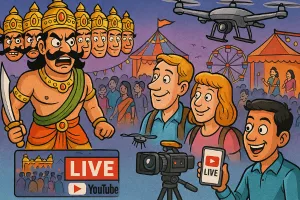 विदेशों में रहने वाले भारतीय भी देख सकेंगे दशहरा मेला