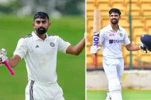 दलीप ट्रॉफी : ऋतुराज के शतक से वेस्ट जोन बड़े स्कोर की ओर, द. क्षेत्र पारी में जगदीशन का नाबाद शतक 