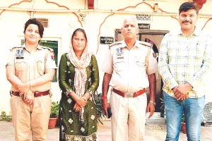 गोविंद देवजी मंदिर में चेन चोरी करने वाली महिला गिरफ्तार, भीड़ का फयदा उठाकर देती थी वारदात को अंजाम