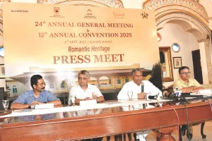 आईएचएचए ने विदेशी पर्यटकों के लिए जीएसटी हटाने की मांग की : अमेरिकी टैरिफ के मौजूदा मुद्दों से उत्पन्न विदेशी मुद्रा घाटे की भरपाई में भी मिलेगी मदद