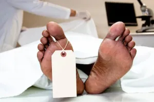 पिलर के नीचे दबने से ट्रेलर चालक की मौत : ट्रेलर पर सांकल से बंधे थे पिलर, खोलने पर गिरे