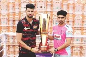 जयपुर में प्रो कबड्डी लीग सीजन-12 की शुरुआत, उद्घाटन मुकाबला जयपुर पिंक पैंथर्स-बेंगलुरु बुल्स के बीच