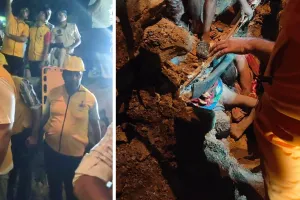 जयपुर में आधी रात को अचानक ढही चार मंजिला हवेली, पिता-पुत्री की मौत, पांच घायल