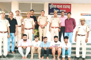 ऑपरेशन साइबर संग्राम : साइबर ठगों को बैंक खाते मुहैया कराने वाले 7 युवक गिरफ्तार, 2 करोड 6 लाख के ​संदिग्ध लेन देन का खुलासा